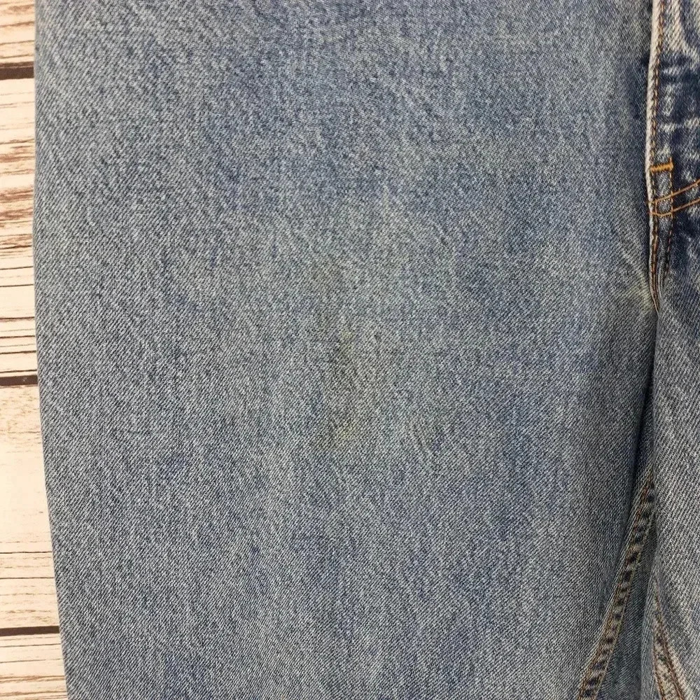 Levi's 12 M/30" Blue Vtg 550 High Rise Mom Jeans - Picture 6 of 12